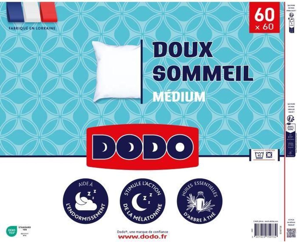 DODO - Kissen - SÜSSER SCHLAF - 60 x 60 cm