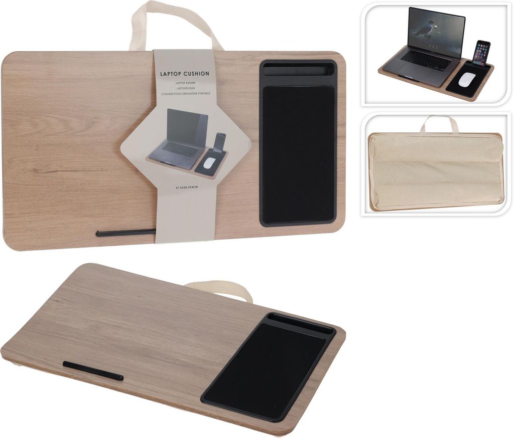 H&S Decoration Podstavec pod notebook 58x31 cm MDF deska Obrázek produktu 