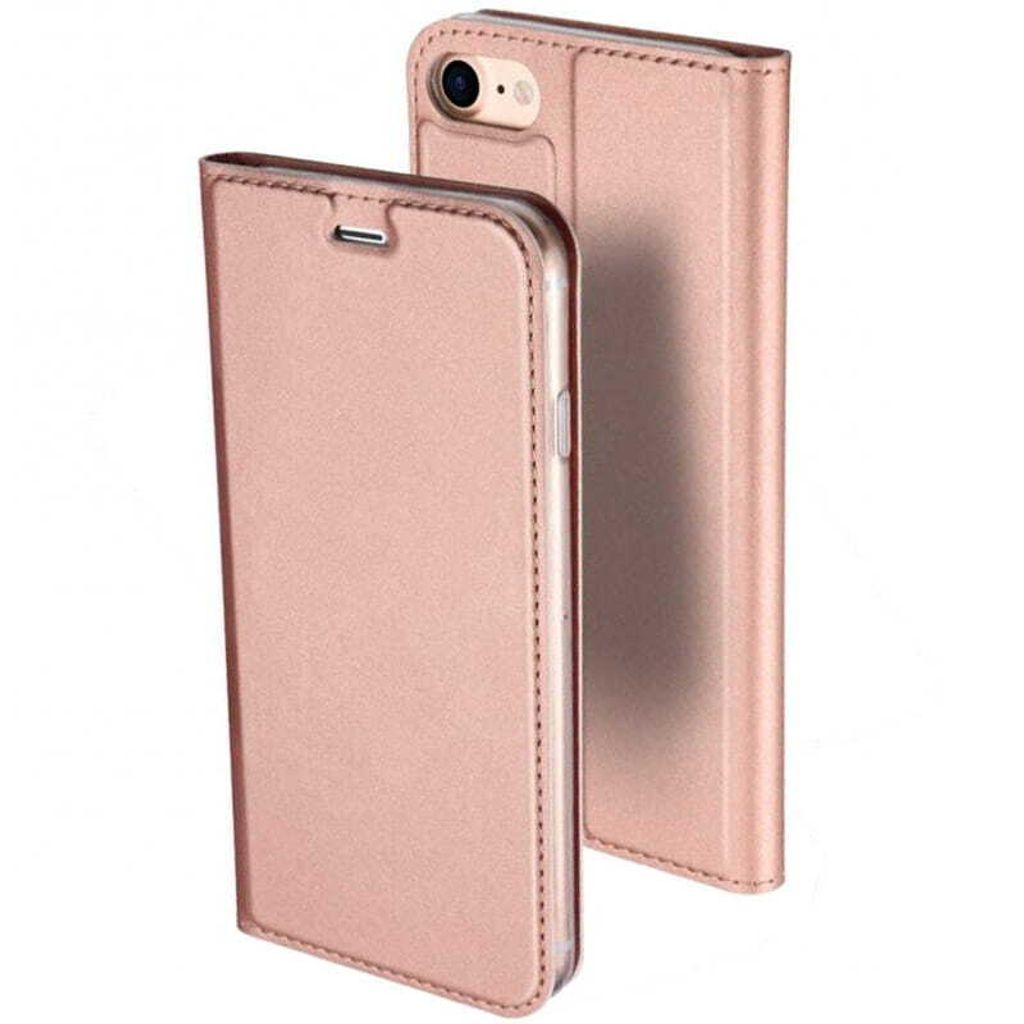 Dux Ducis Flip Tasche Skin Pro Series für iPhone SE (2022) / SE (2020) / 8 / 7 rosa