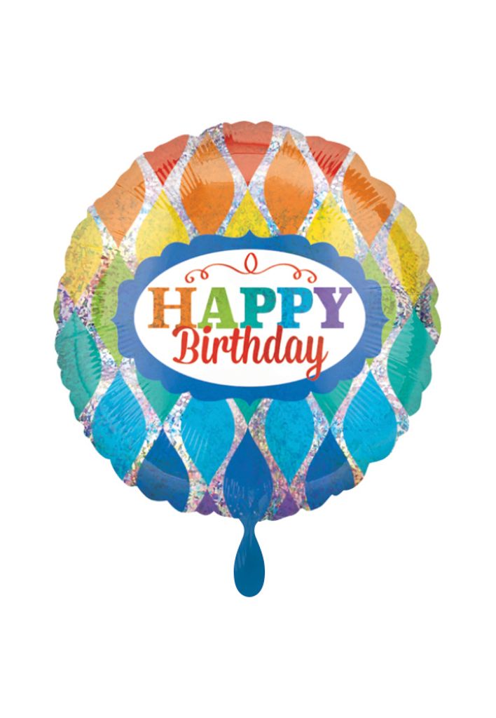 Amscan Birthday Sparkly Triangles 0 0 STK