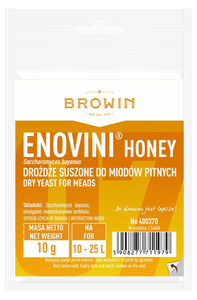 Browin Weinhefe Enovini Honey 10 G