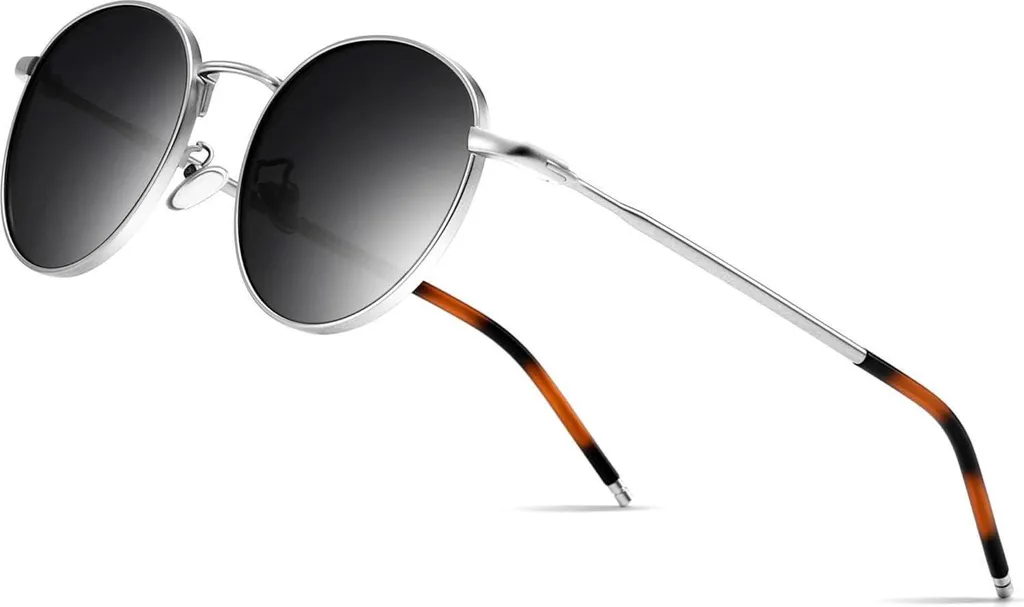 SUNGAIT Occhiali Polarizzati Rotondi: Protezione UV400 e Visione HD