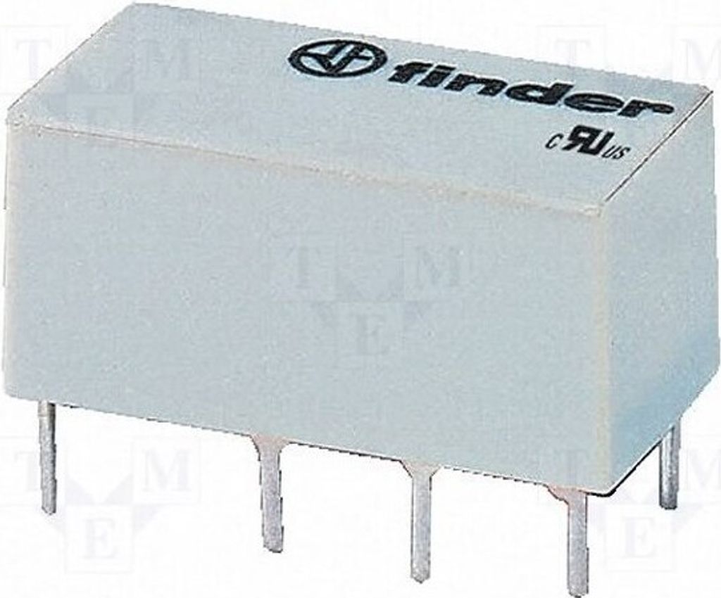 1x Relais: elektromagnetisch 2A/125VAC USpule : 12VDC Mini 30.22.7.012.0010 Elek