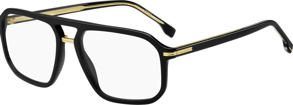 Lunettes de vue Boss 1728 BLACK pour homme idéales pour le bureau 56