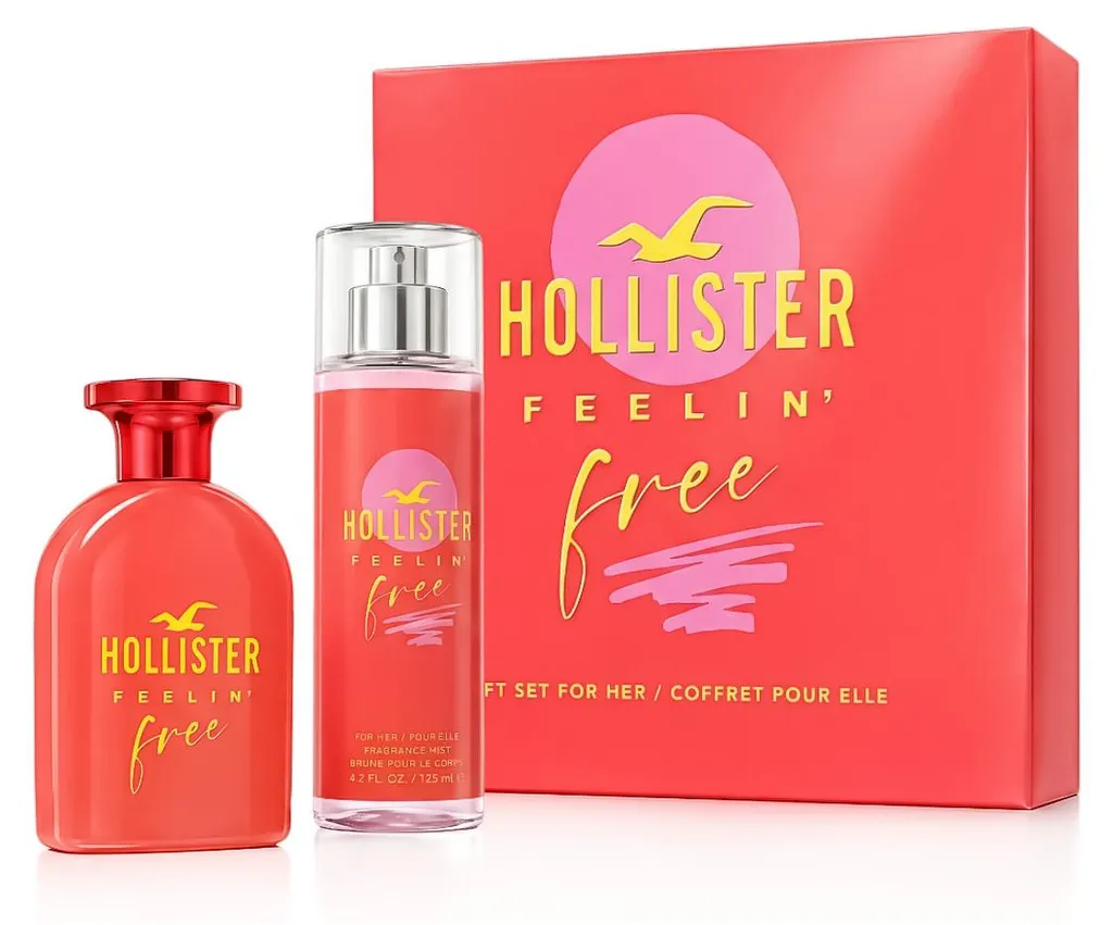 Parfum Hollister California Feelin' Free pour Femme : Set Voyage