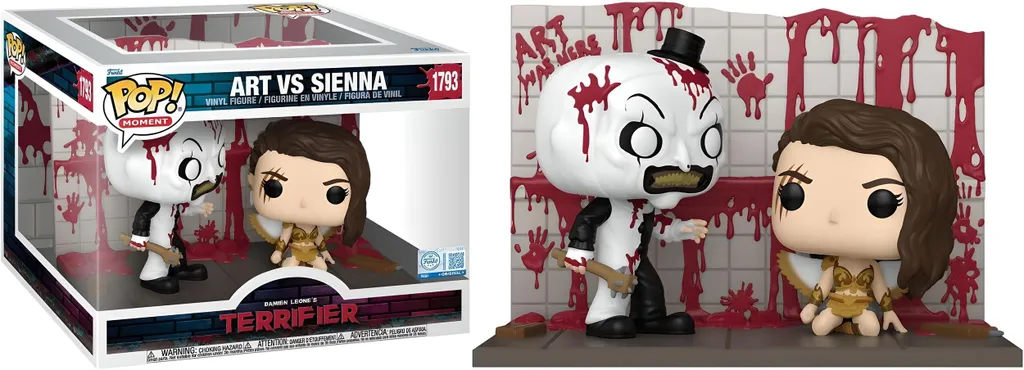Figurine Terrifier 2 Art vs Sienna 9 cm détails authentiques et vinyle