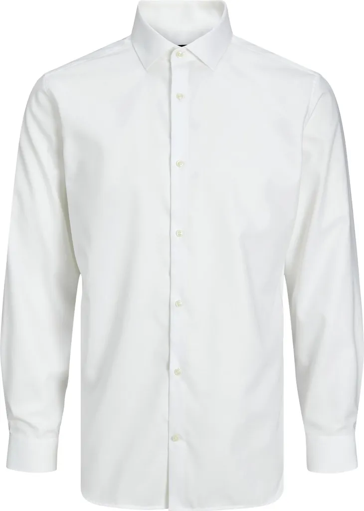 Chemise Blanche Homme Coupe Ajustée JPRBLAPARKER Jack & Jones en Taille XS