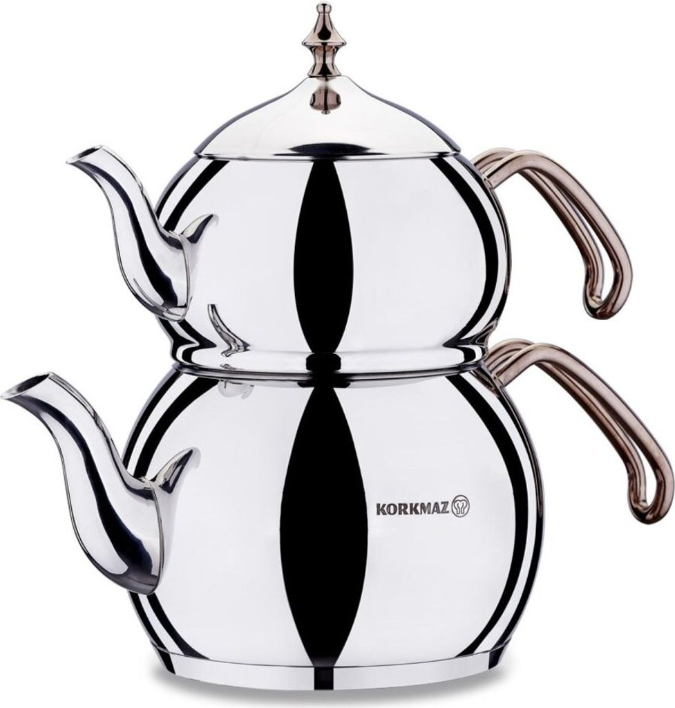 Set di teiere Korkmaz Hanedan - Design elegante e massima Immagine del prodotto 
