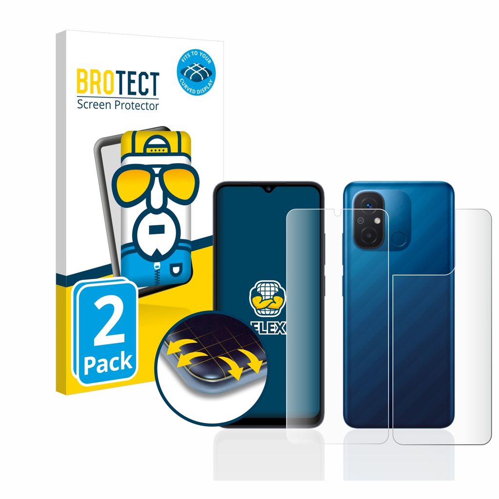 Brotect Pellicola Protettiva Per Doro 8035 (2 Pezzi) – Trasparente, Anti-impronte, Made In Germany