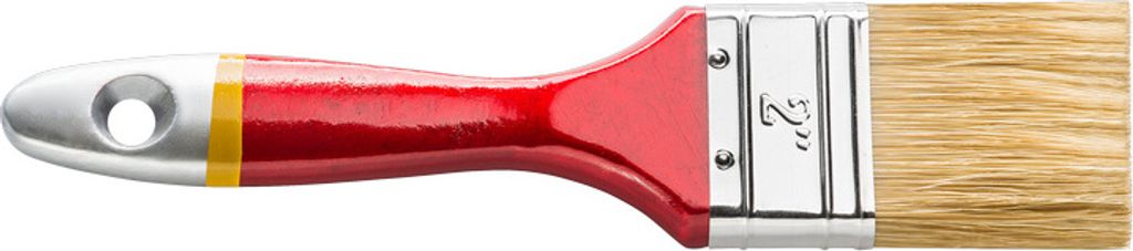 Hardy Flachpinsel 100 x 61 x 21 mm „Serie 33”, Helle Borsten mit synthetischen Fasern