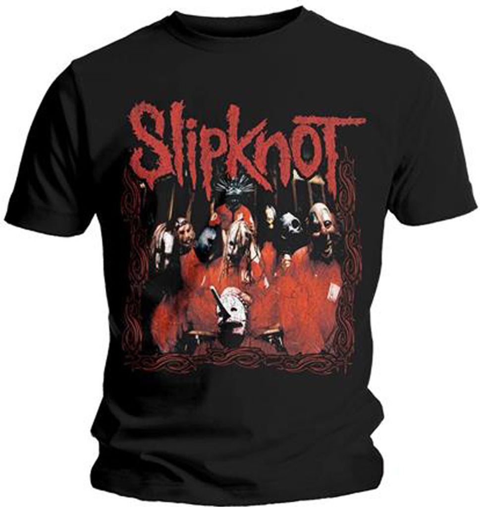 Slipknot Band Frame Black S T-Shirt