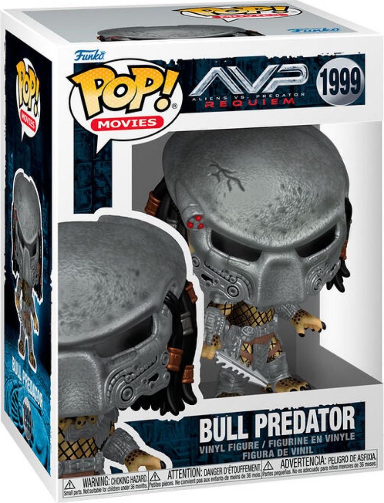 Funko POP! Movies: Aliens vs. Predator Requiem - Bull Predator - Sammelbare Vinylfigur - Geschenkidee - Offizielles Merchandise - Spielzeug für Ki...