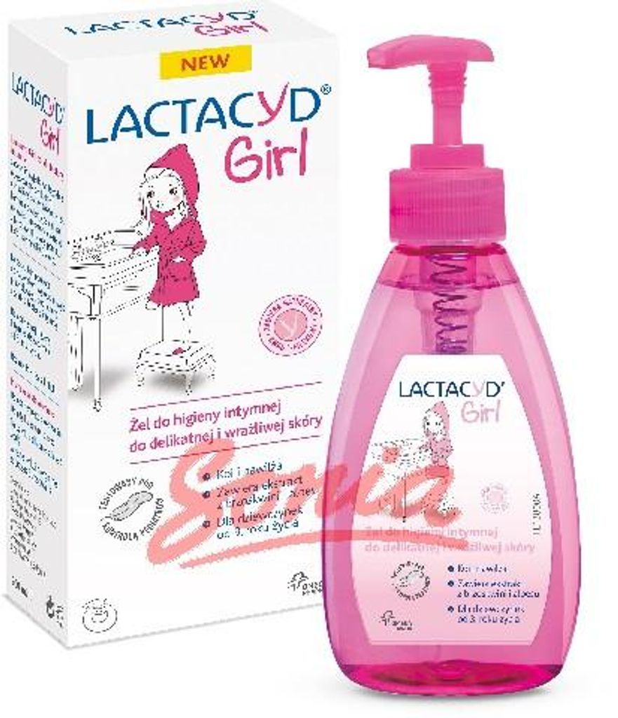 Lactacyd Girl Intimpflegegel für Mädchen 200ml Produktbild 