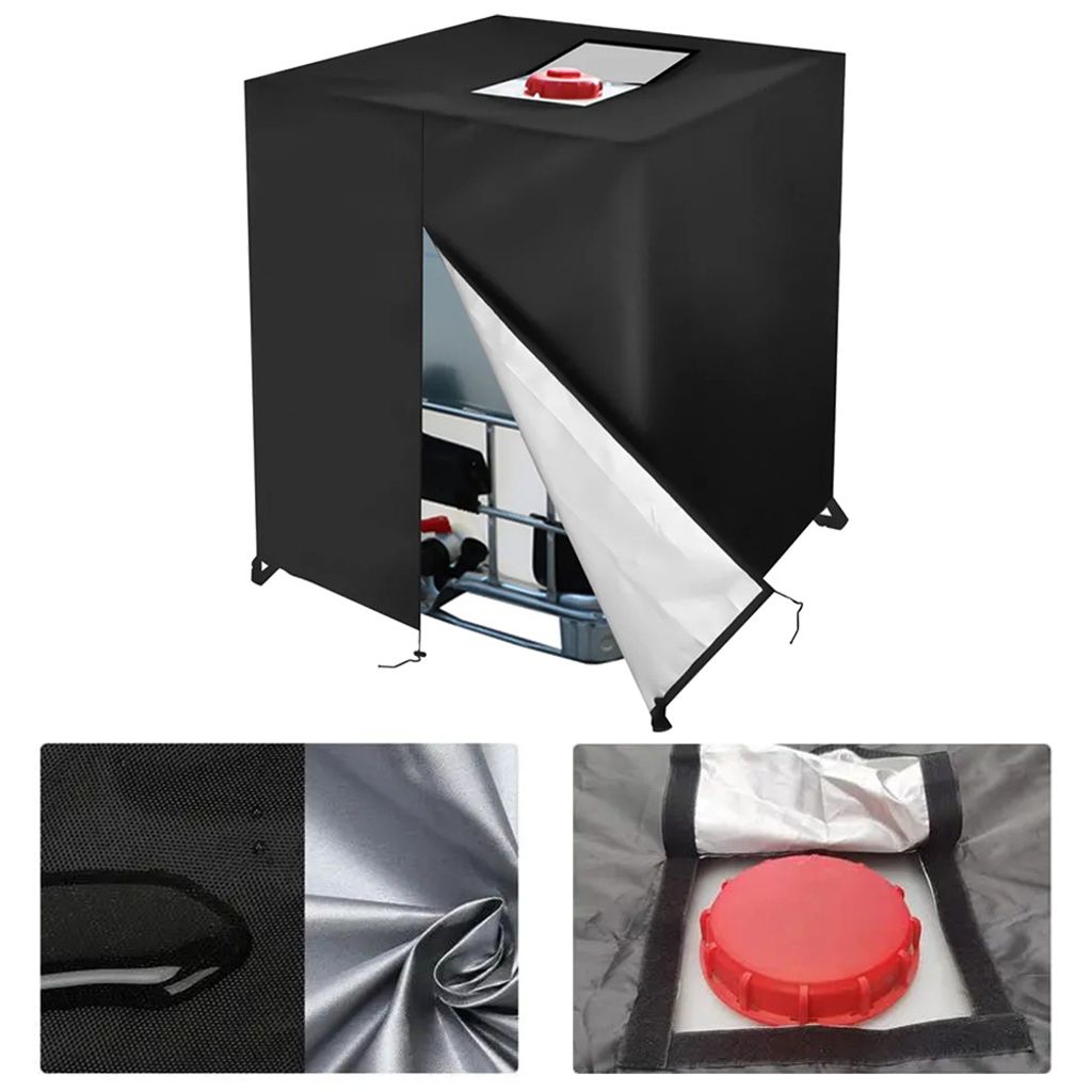 1000L IBC Container Abdeckung Wassertank Folie gegen Produktbild 8