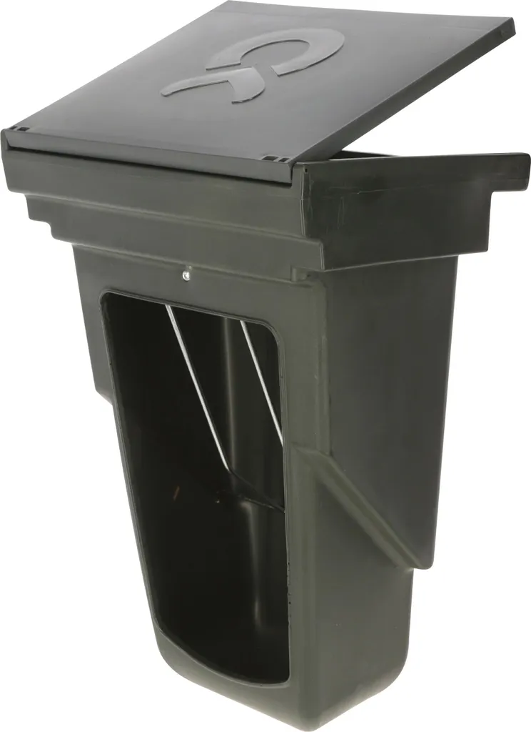 Combiné fourrage Kerbl vert petit modèle en plastique haute densité - 3