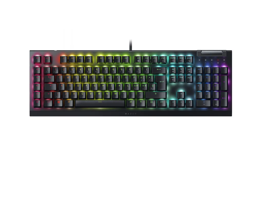 Clavier Gaming Mécanique Razer BlackWidow V4 X avec Touches Macros