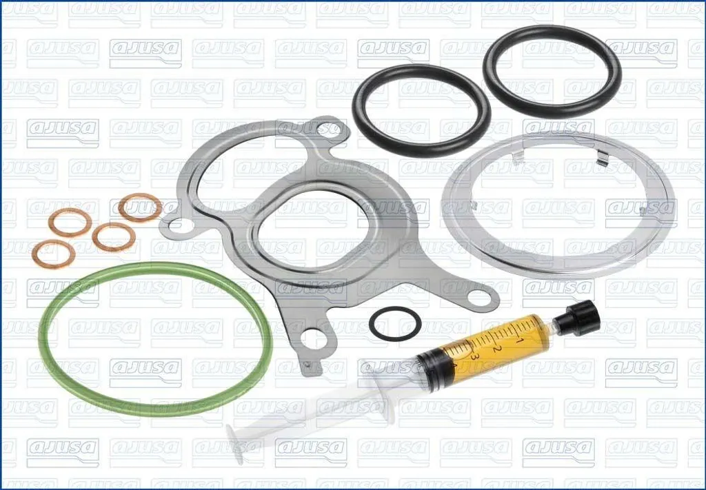 Stop fuite turbo BMW F15 F31 F32 : Pack joints AJUSA JTC12010