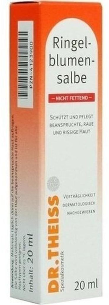 Dr. Theiss Calendula Zalf: niet-vet, beschermt en verzorgt Productafbeelding 