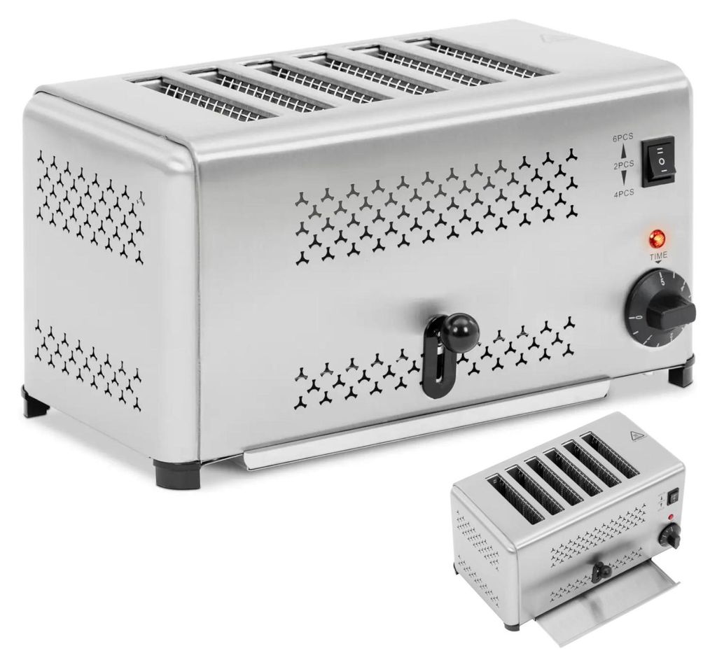 Expondo Royal Catering Toster - 2500 W - 6 otvorov - Obrázok produktu 
