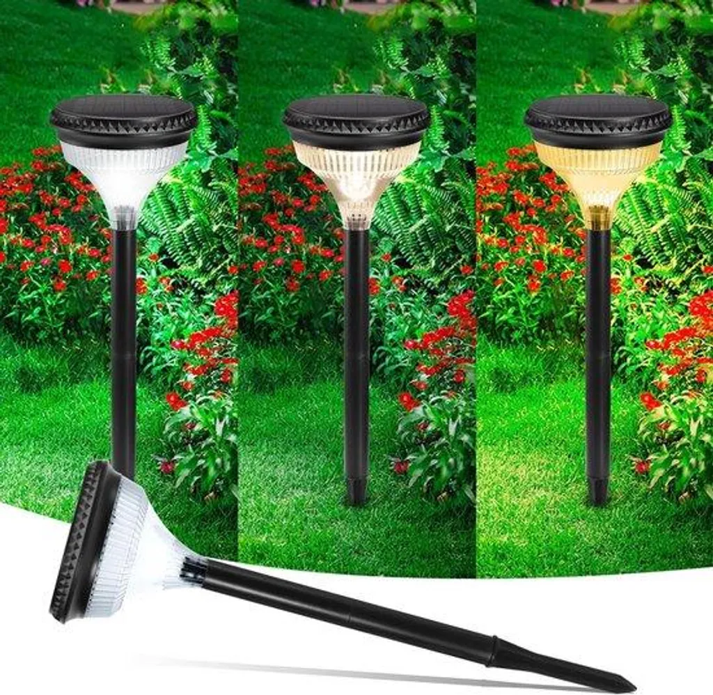 Projecteur solaire extérieur IP65 - Solution pour jardin sombre sans fil