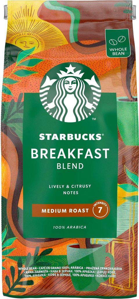Starbucks Breakfast Blend káva 450g Obrázek produktu 