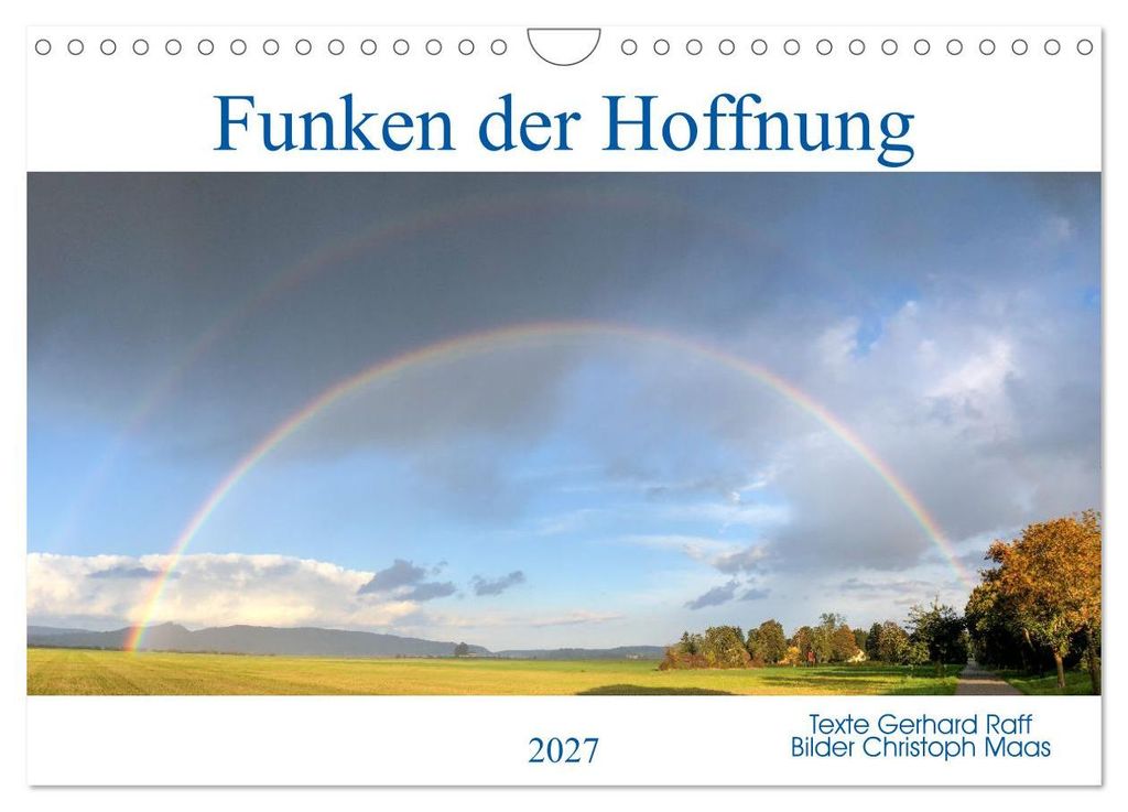 Funken der Hoffnung (Wandkalender 2027 DIN A4 quer), CALVENDO Monatskalender