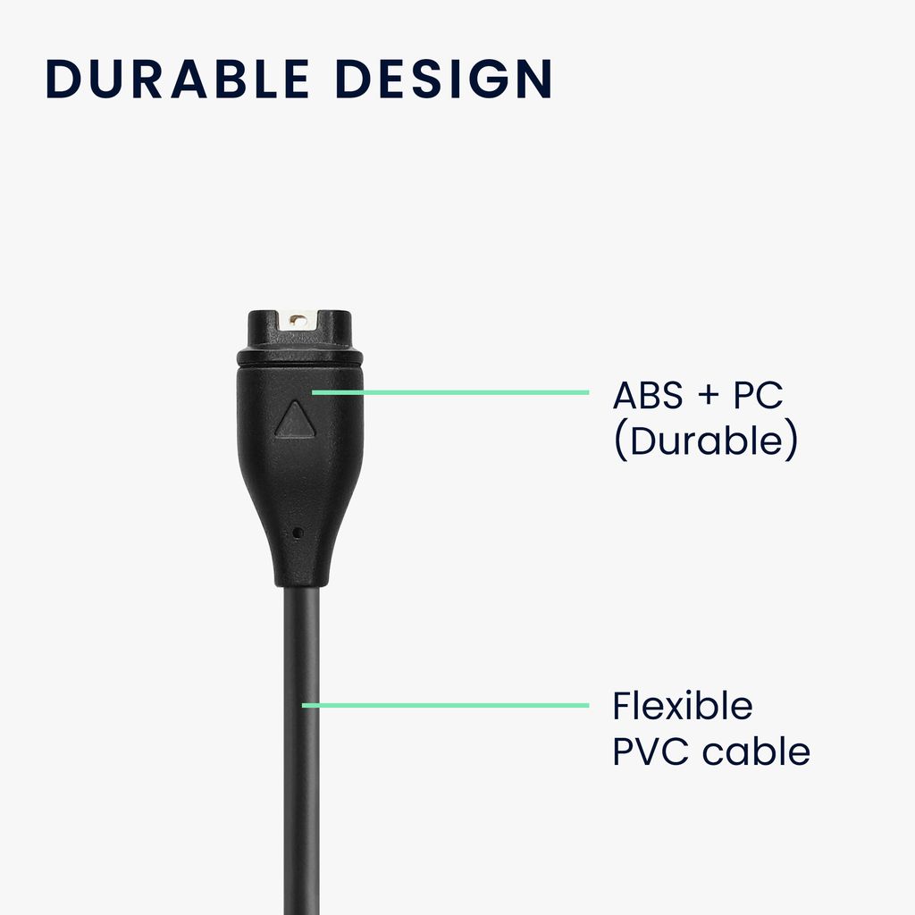 kwmobile USB C Ladekabel kompatibel mit Garmin Forerunner Produktbild 4