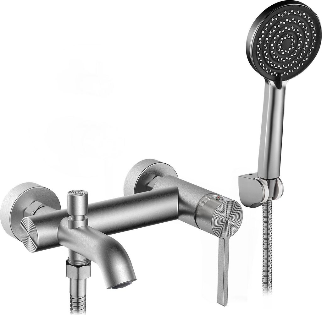 Badewannenarmatur Rea Foster Brush Steel