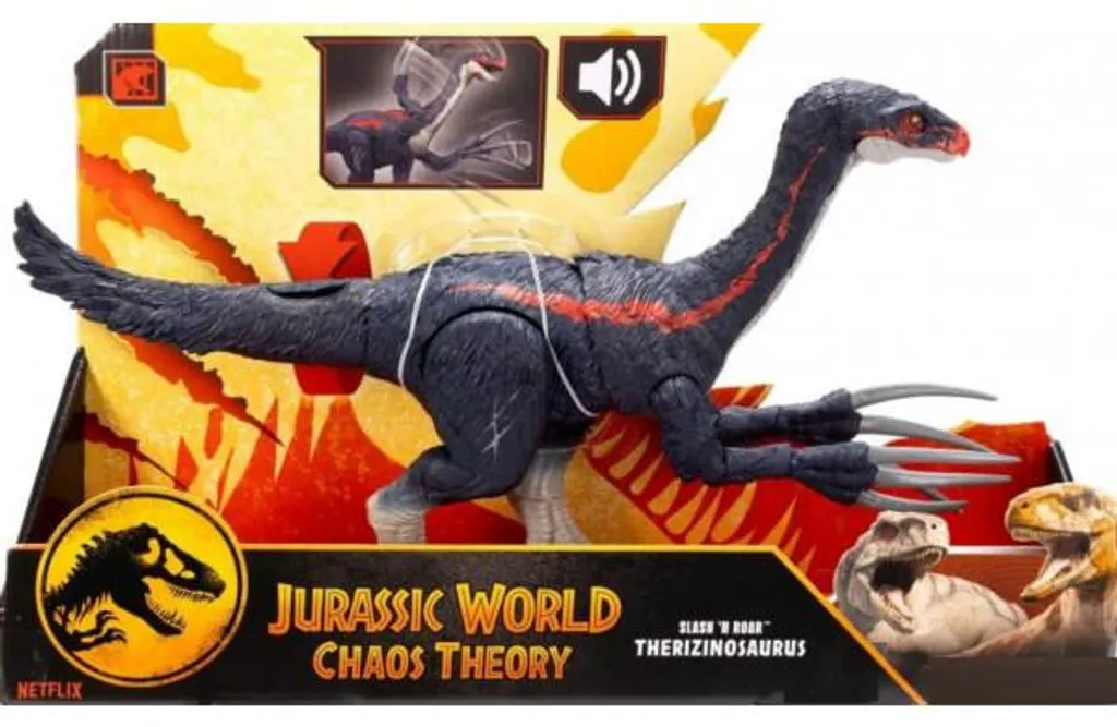 Jouet Dinosaure Jurassic World pour Enfant - Therizinosaurus Articulé