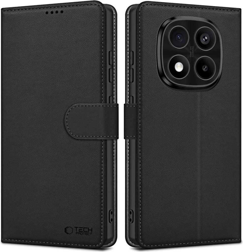 Tech-Protect Wallet Xiaomi Redmi Note 14 Pro 5G / Pro+ Plus 5G / Poco X7 5G Mattschwarz