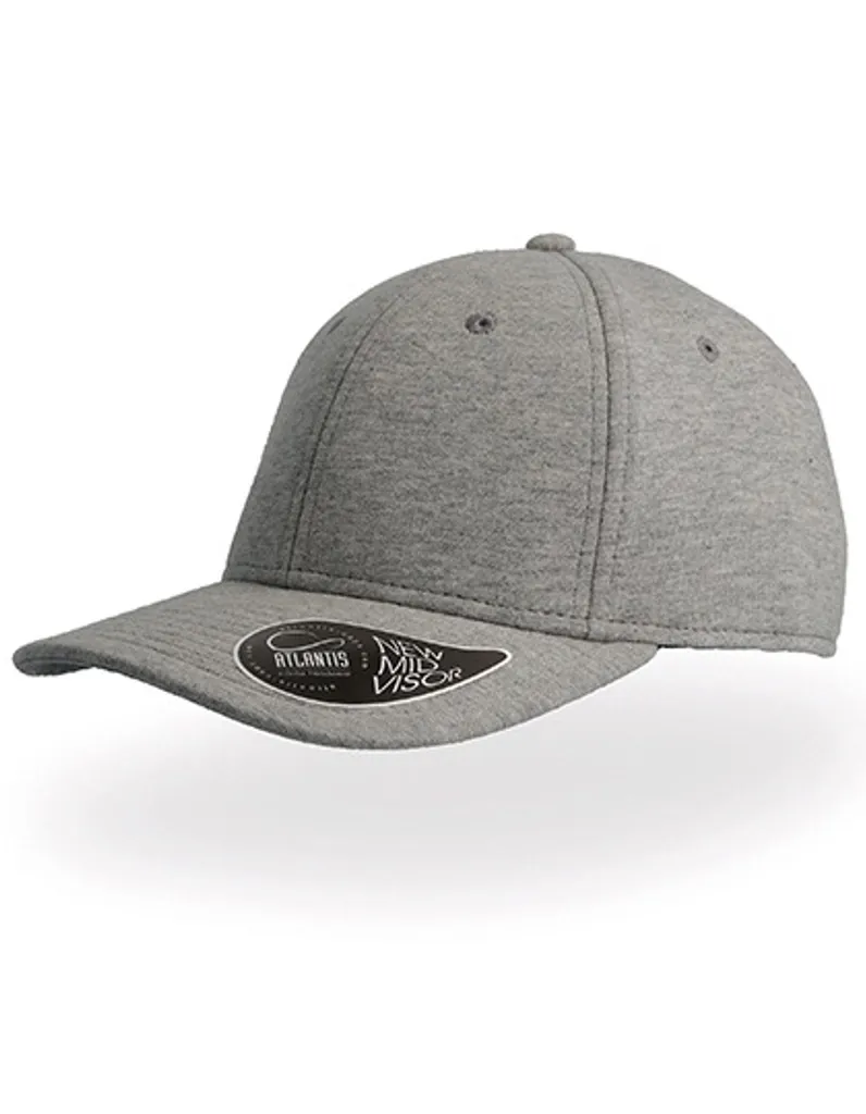 Atlantis FEED Grigio Scuro: Cappello da Lavoro e Tempo Libero 6 Pannelli