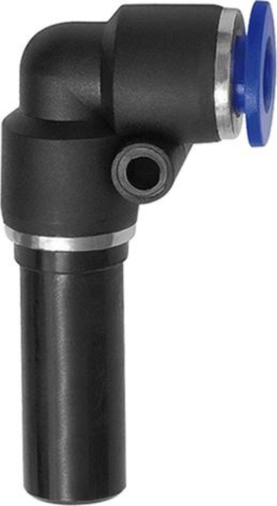 L-Steckverbindung Blaue Serie, Schlauch-Ø4 Stecknippel 4mm RIEGLER
