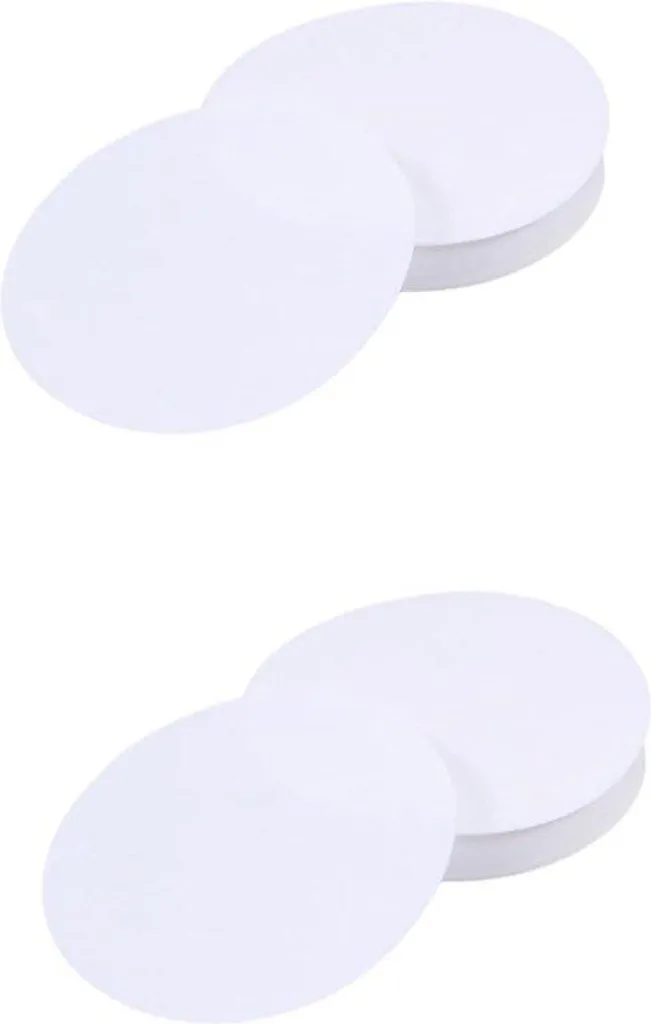 Lot de 400 filtres circulaires en fibre de verre pour usage technique