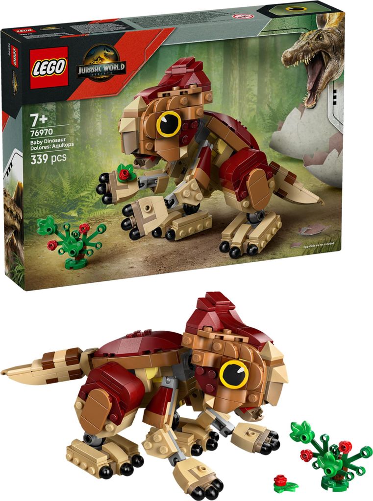 LEGO Jurassic World Mały dinozaur Dolores: aquilops, Zestaw Zdjęcie produktu 