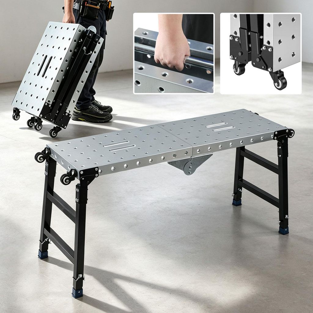 Mobilna platforma robocza ISOISL, wymiary 120x36 cm, Zdjęcie produktu 