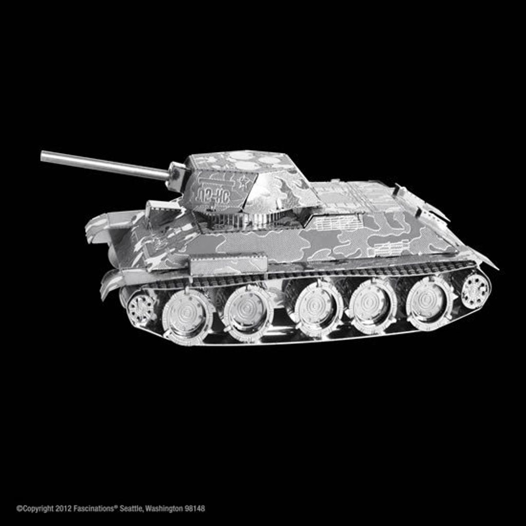Metal Earth T-34, Tank model, Montážna sada, T-34, Obrázok produktu 