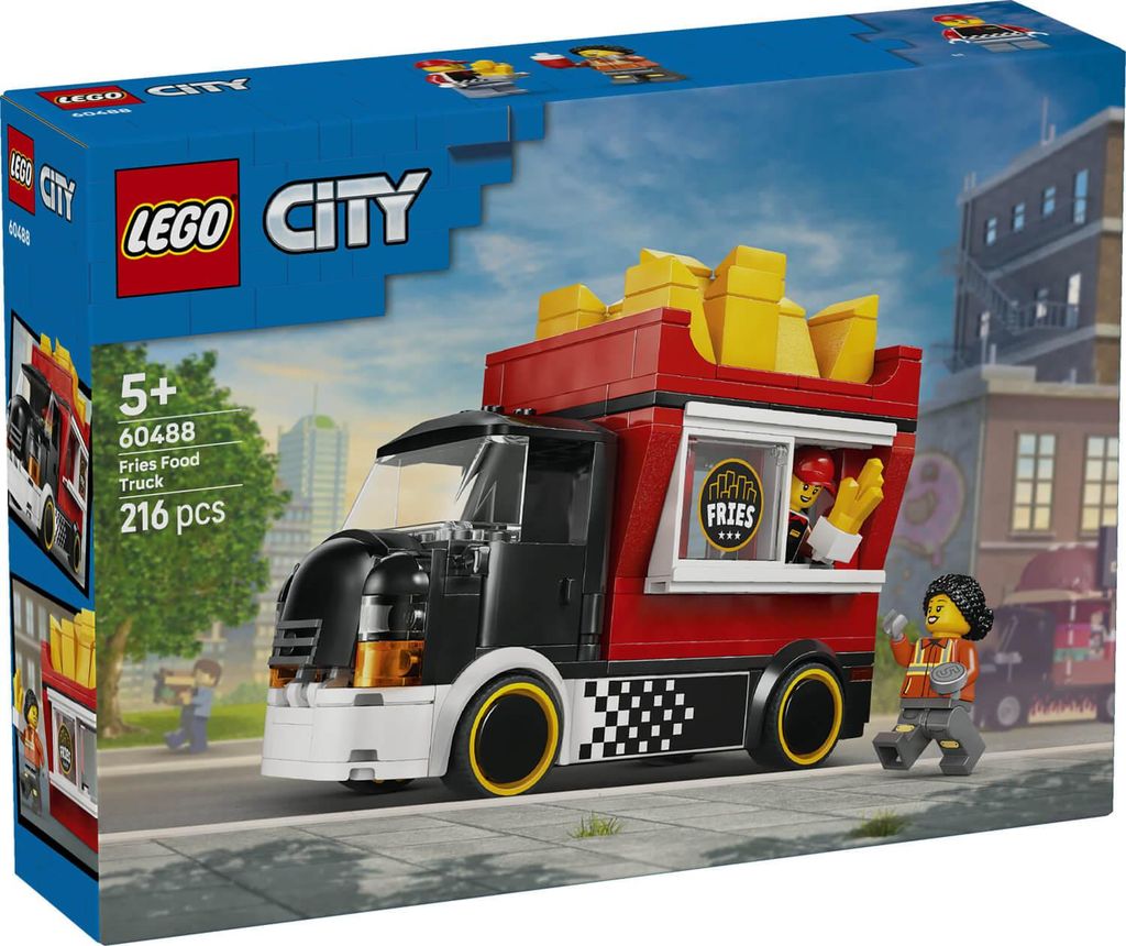 LEGO City Frietwagen - Speelgoedvoertuig, modelbouw met Productafbeelding 