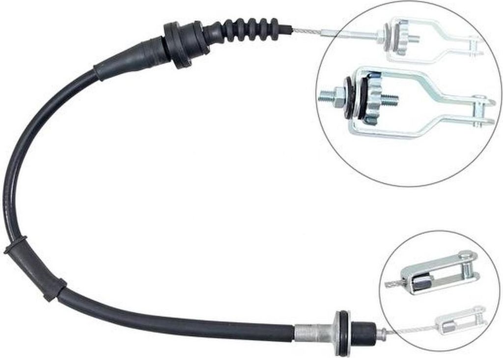 A.B.S. K28101 Kupplungsseil Seilzug für NISSAN ALMERA TINO (V10)