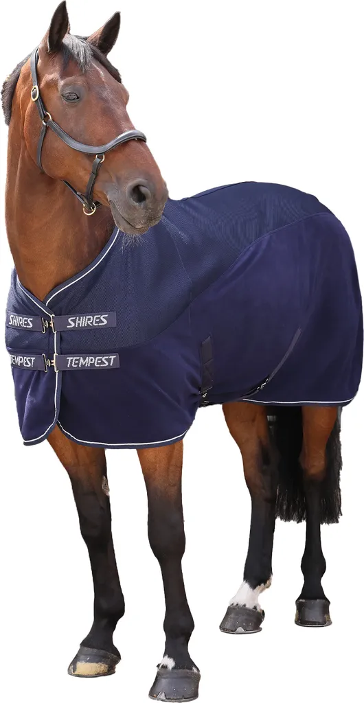 Couverture de cheval extérieure Tempest Original 160cm Bleu Marine
