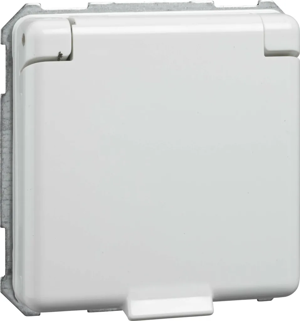 Prise de courant avec clapet de protection 16A Rw Réf 225034 Blanc