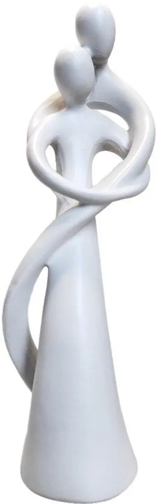 Figurine dorée pour buffet de salon, art moderne en résine de qualité