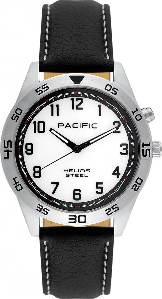 Montre Pacific PC00846 Homme Noire - Montre Quartz Design Élégant