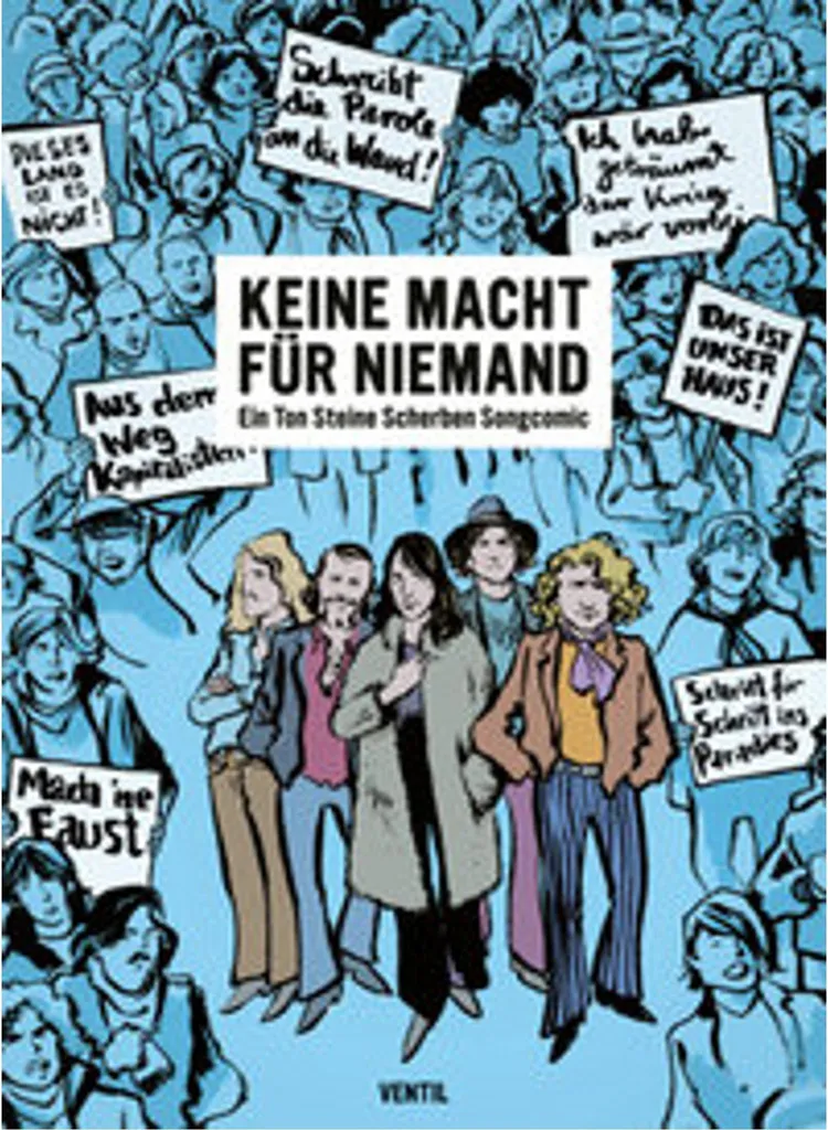 T-shirt Militant Keine Macht für Niemand : Coton Premium Sérigraphié