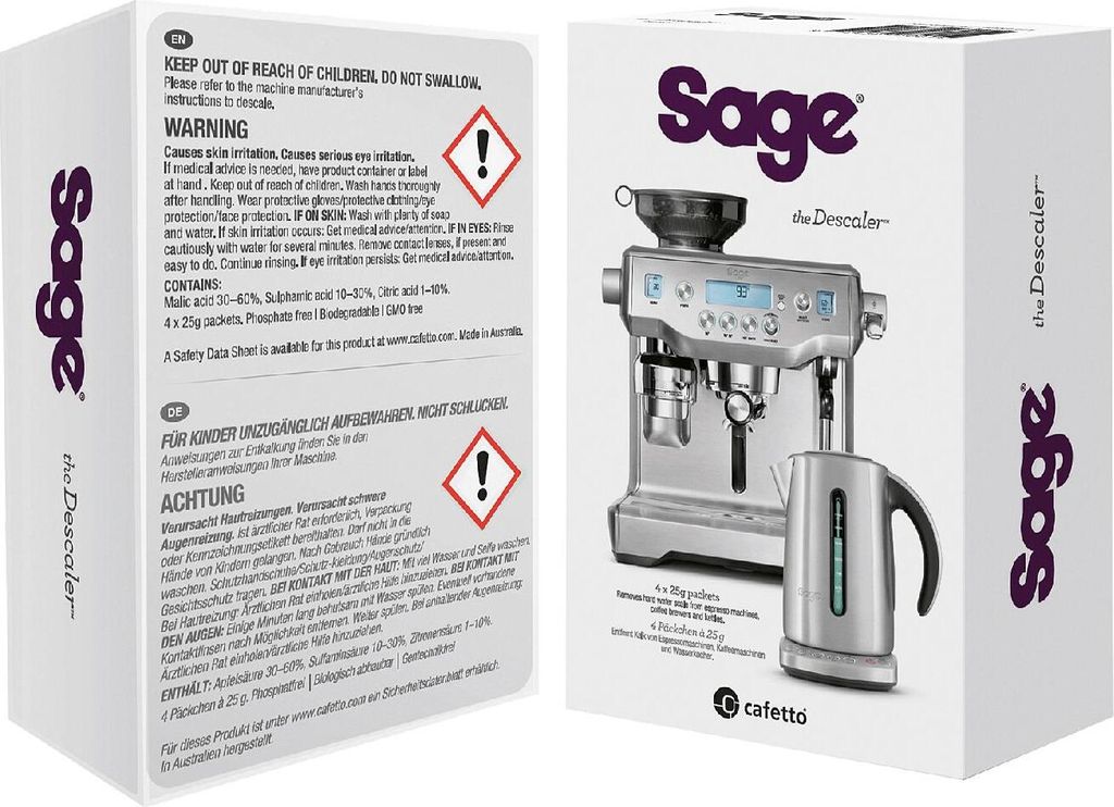 Sage Entkalker Descaler Produktbild 14