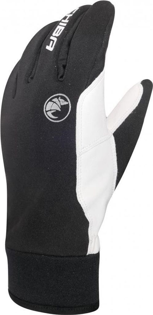 CHIBA Bernina - winddichte Radhandschuhe, Softshell, Nappa-Leder, Größe 7, sz...