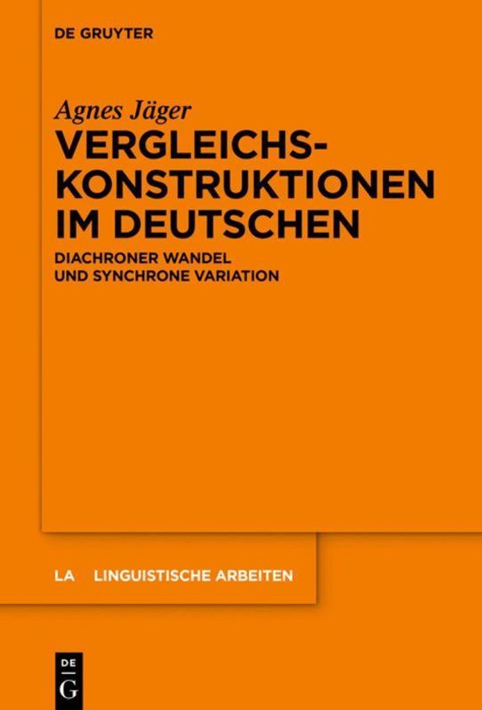 Vergleichskonstruktionen im Deutschen