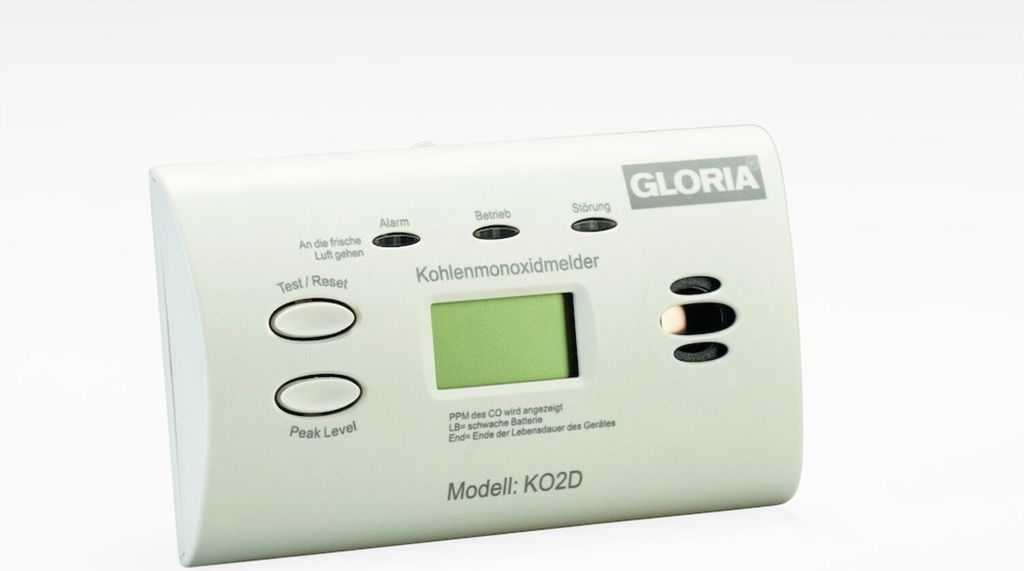 GLORIA KO2D GLORIA K02D Kohlenmonoxidmelder Productafbeelding 
