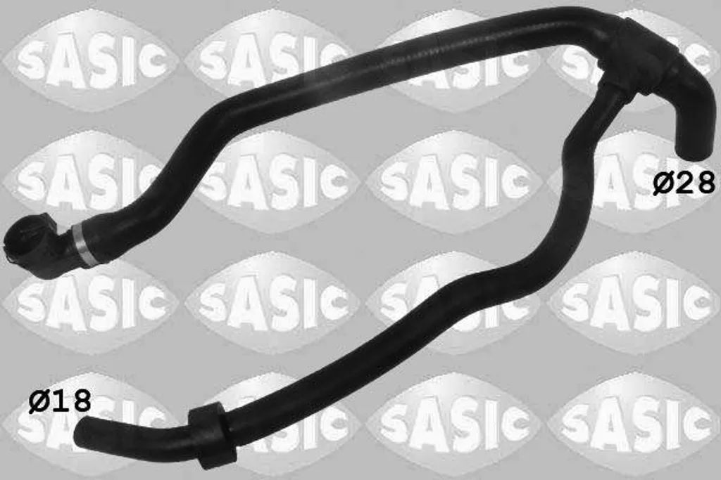 Tuyau de radiateur SASIC 3406214 compatible Fiat Doblo OE 51748396