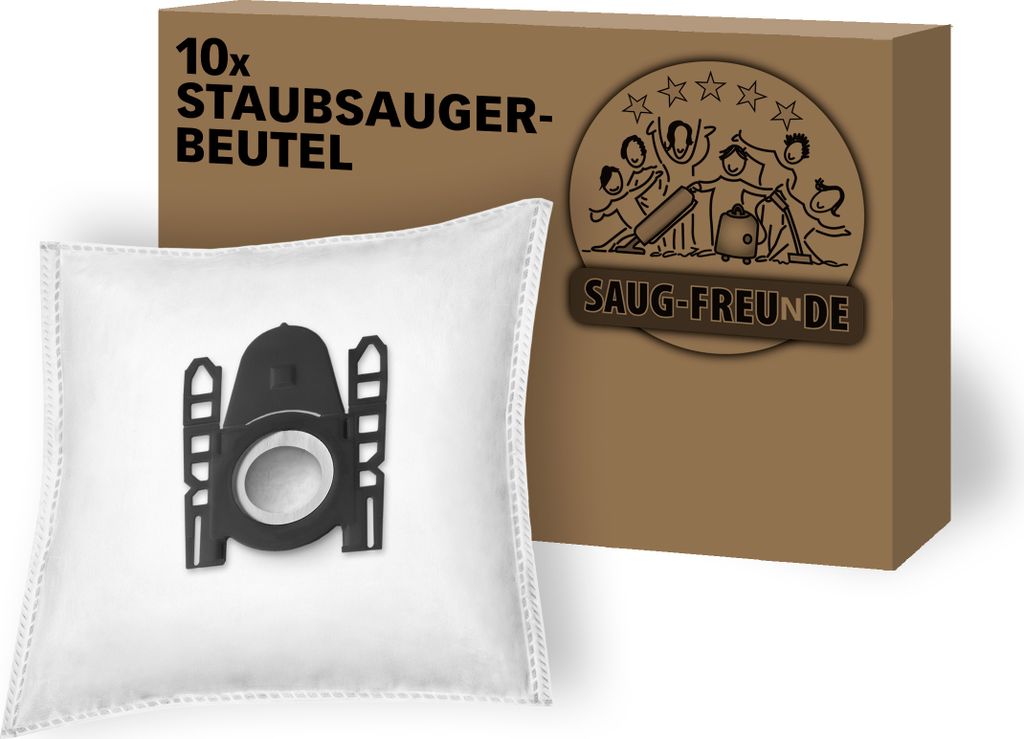 SAUG-FREUnDE | 10 Staubsaugerbeutel für SIEMENS Z 3.0 Baureihe, Z3.0, VSZ3MULTI