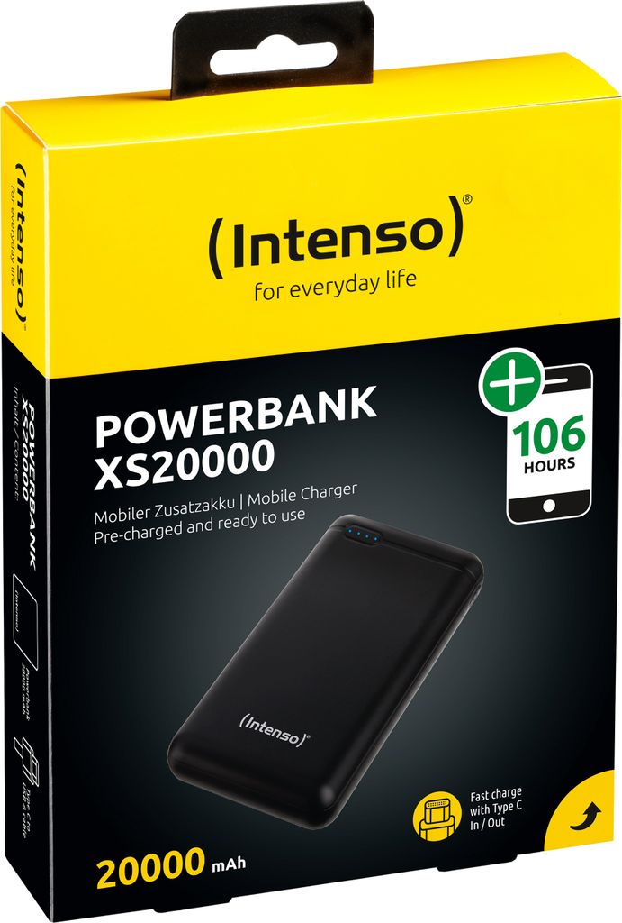 Intenso Powerbank XS20000, mobilie Ladestation mit 20000 Produktbild 4